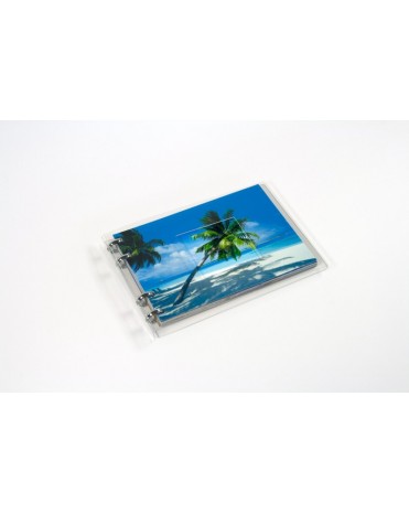 Обложка Прозрачная, пластик  13х18