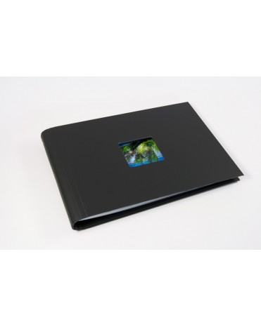 Обложка Черный фолиант жесткий 20х30