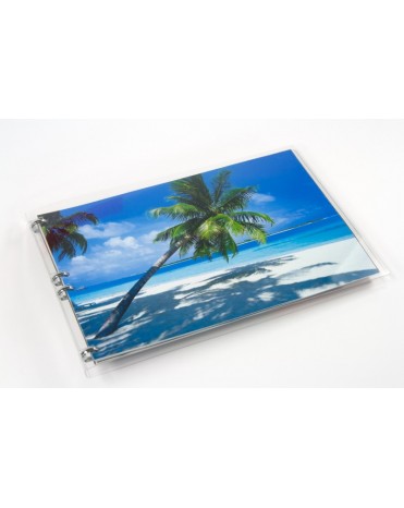 Обложка Прозрачная, пластик 20х30