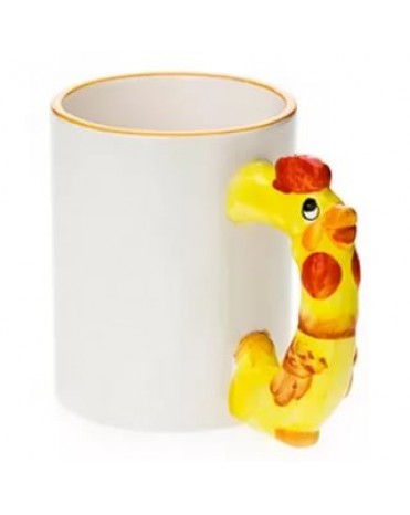 Декоративная кружка петух